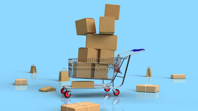 Ecommerce and online shopping.