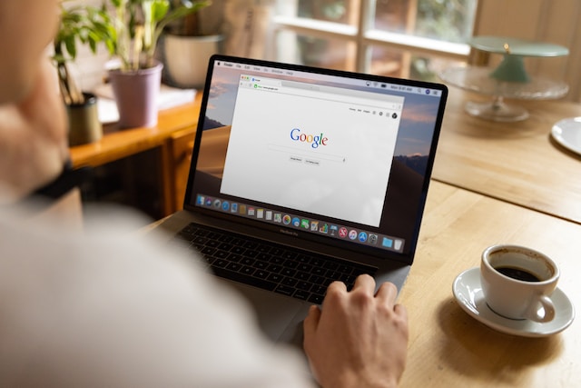 Google search engine visibility