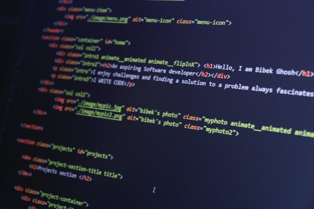 Basic HTML and CSS coding for web development. guide to a successful business website.