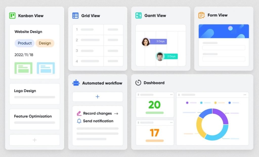 Base supports team project management and workflow automation.