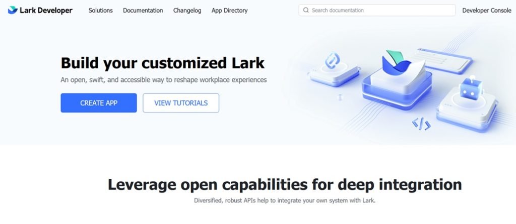 Lark for productivity enhancement with integration capability.