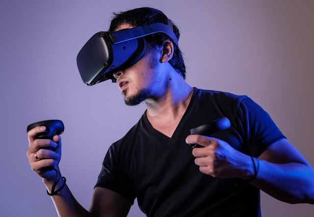 Virtual Reality VR application.