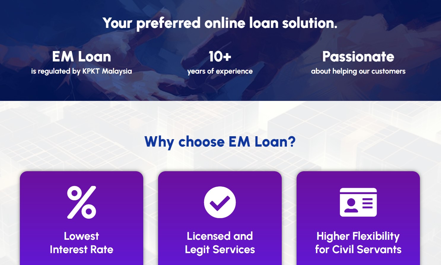 Appnicorn App Development Portfolio - EM Loan