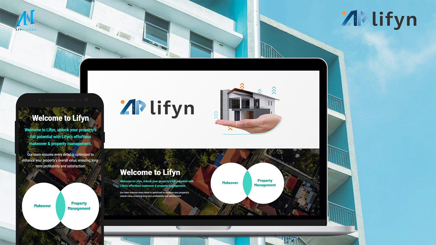 Appnicorn Website Portfolio - Lifyn