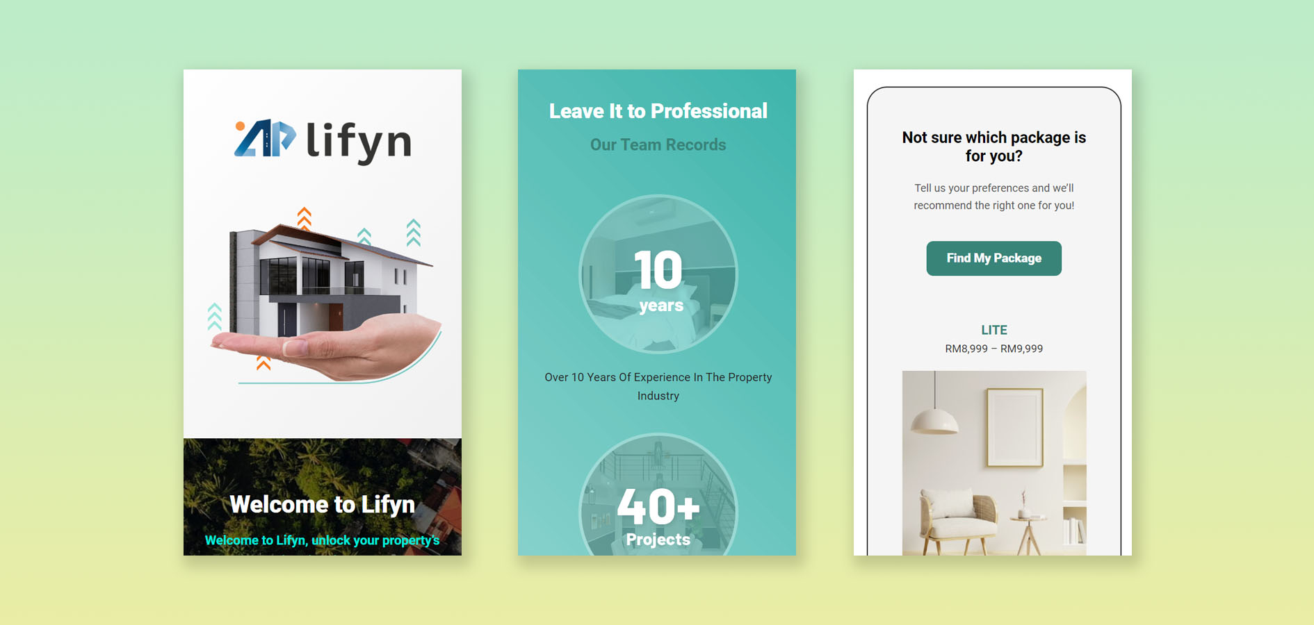 Appnicorn Website Portfolio - Lifyn