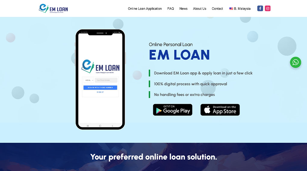 EM Loan is one of the Appnicorn's SEO clients.