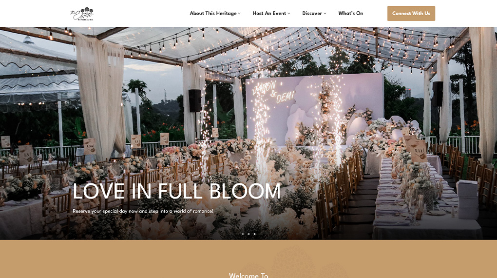 The Estate on Federal Hill is one of the Appnicorn's SEO clients.