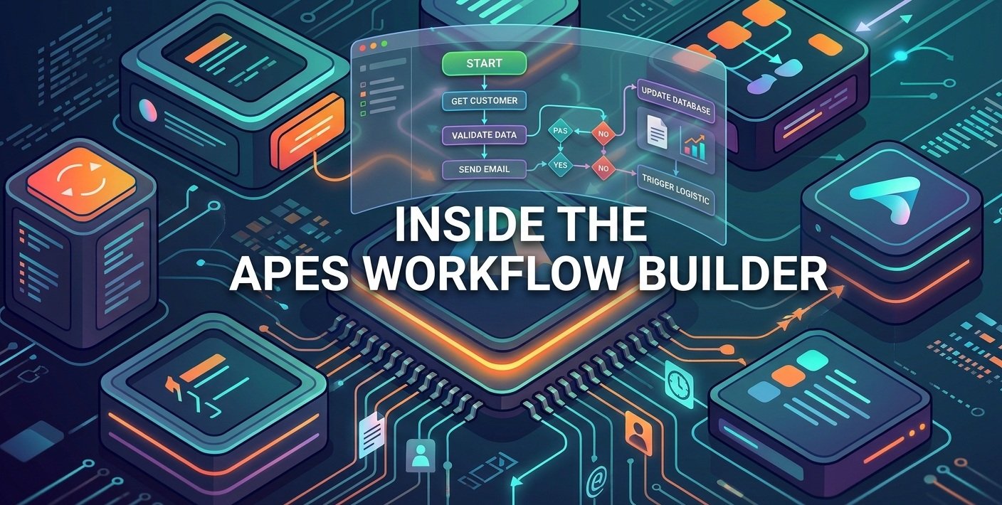 inside the APES workflow builder