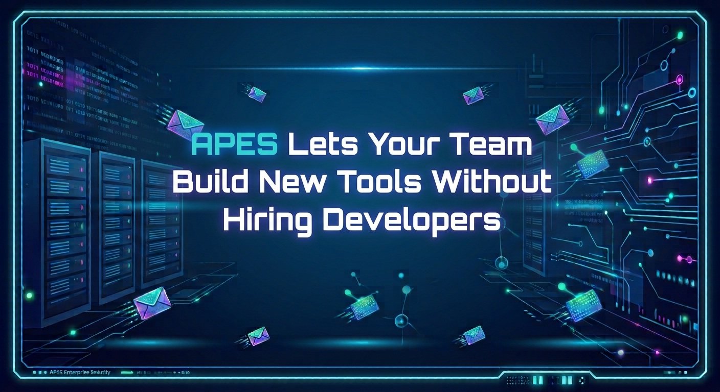 APES Lets Your Team Build New Tools Without Hiring Developers