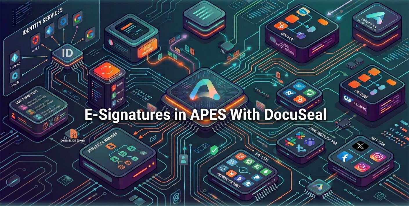 E-Signatures in APES With DocuSeal