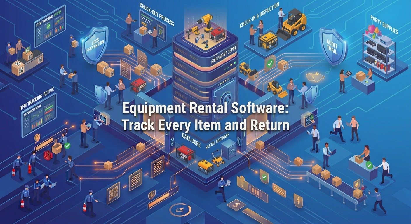 Equipment Rental Software: Track Every Item and Return